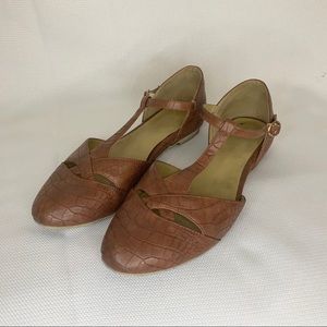 Charlie Stone “Roma” Flat, Mahogany Brown